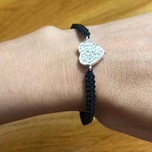 Silver Heart Bracelet